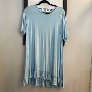 Agnes and Dora tunic 2x light blue